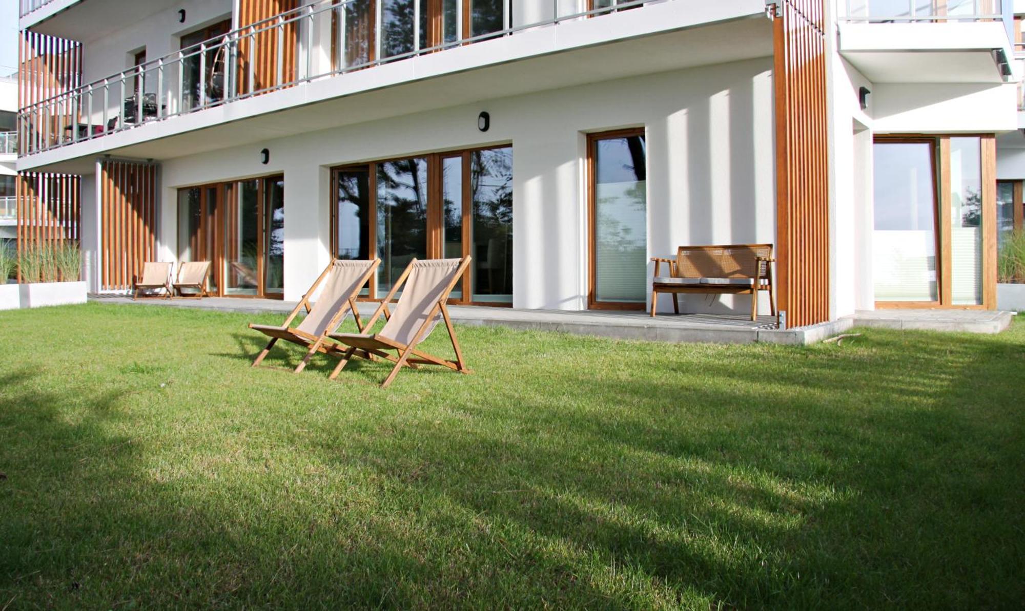 Let'S Sea - 2 Bedroom - Premium Baltic Apartment With Front Sea View Garden And Spa Access Gąski Exterior photo