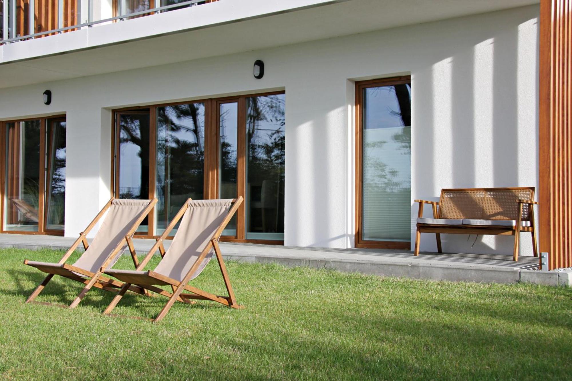 Let'S Sea - 2 Bedroom - Premium Baltic Apartment With Front Sea View Garden And Spa Access Gąski Exterior photo