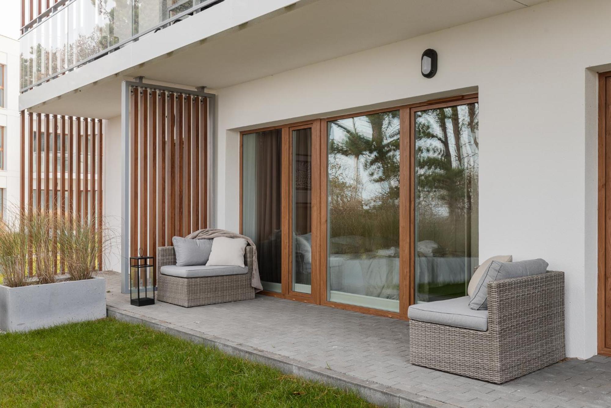 Let'S Sea - 2 Bedroom - Premium Baltic Apartment With Front Sea View Garden And Spa Access Gąski Exterior photo