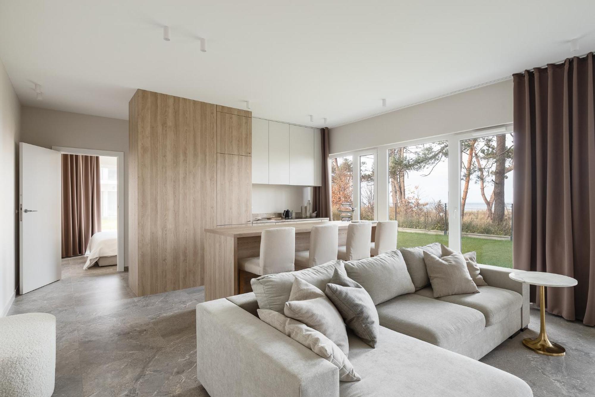 Let'S Sea - 2 Bedroom - Premium Baltic Apartment With Front Sea View Garden And Spa Access Gąski Exterior photo